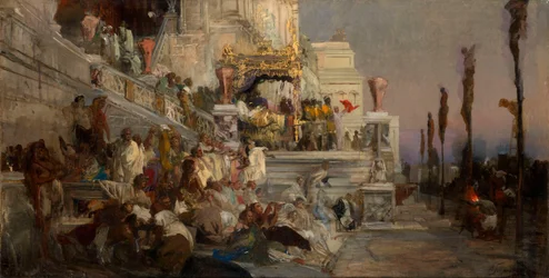 Study for the torches of Nero